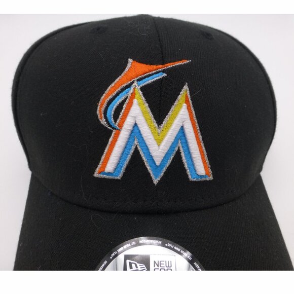 Miami Marlins Men’s New Era 39Thirty Flex Fit Hat - Picture 6 of 15